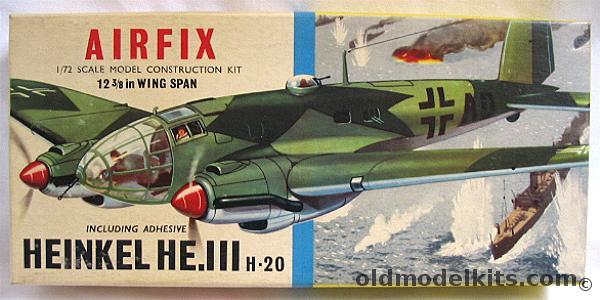Airfix 1/72 Heinkel He-111 H-20 T2, 484 plastic model kit
